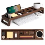 Walnut Wood Desk Organizer