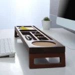 Walnut Wood Desk Organizer - Image 5