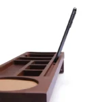Walnut Wood Desk Organizer - Image 2